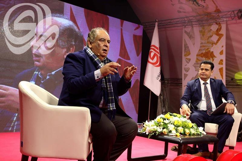 يوسف زيدان يروي حكايته مع المخطوطات لجمهور معرض العراق الدولي للكتاب